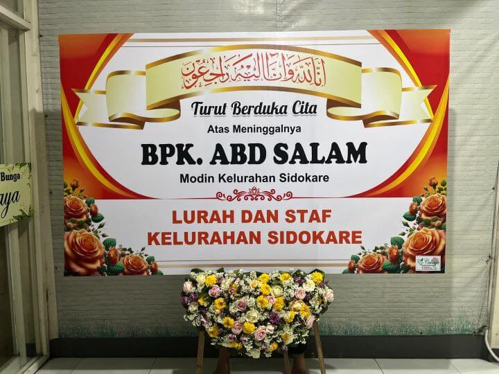 Karangan bunga duka cita sidoarjo