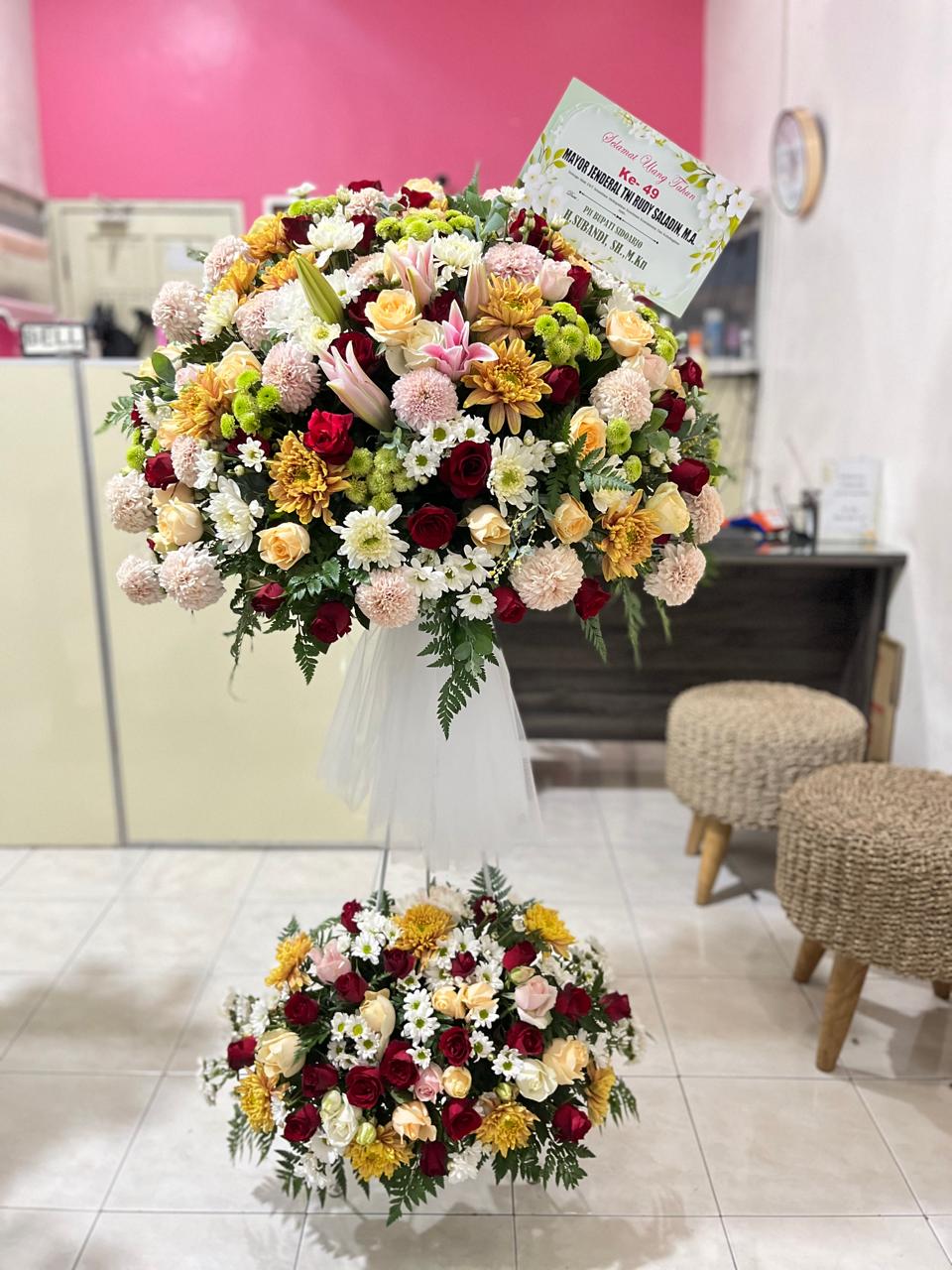 Standing Flower Ulang tahun